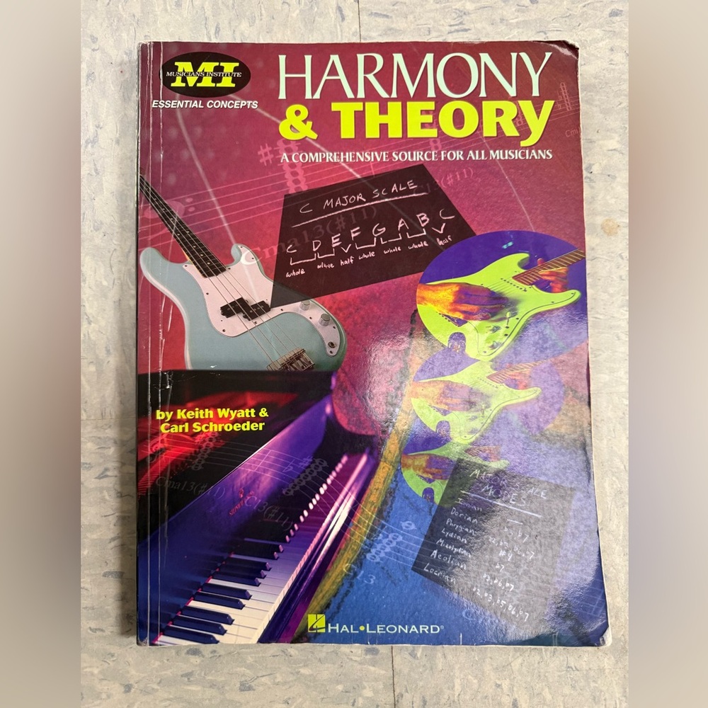 Harmony & Theory Book by Hal Leonard